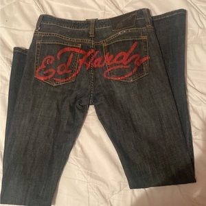 Ed Hardy Spellout Jeans